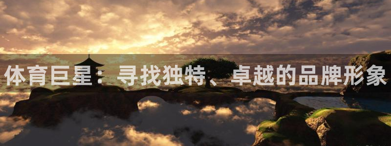 一竞技官网下载开户：体育巨星：寻找独特、卓越的品牌形