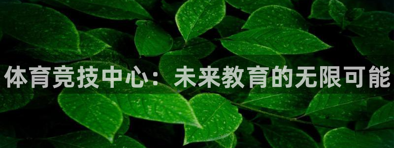 一竞技官方正版app官方：体育竞技中心：未来教育的无限可能