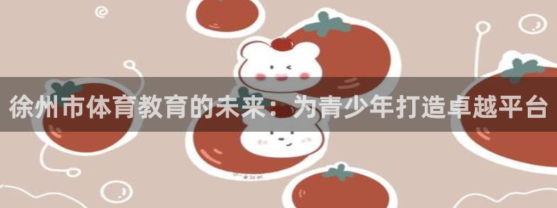  一竞技体育官网：徐州市体育教育的未来：为青少年打造卓越平台